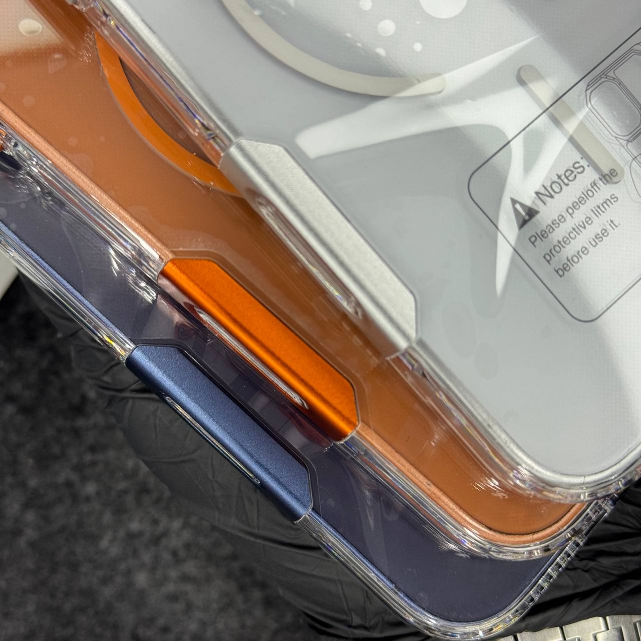 COOLING WINDOW CASE MAGNETIC CASE IPHONE CASE NON YELLOWING CASE