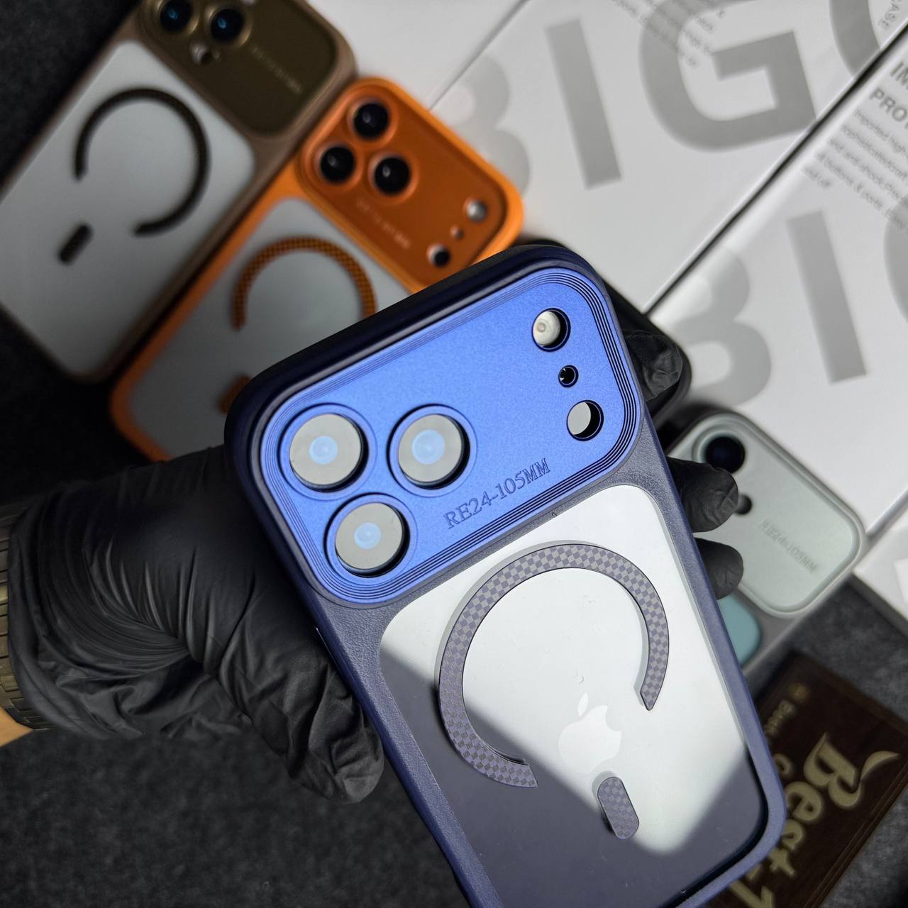 TRANSPARENT COVER 17 LOOK MAGSAFE CASE ANTI YELLOW