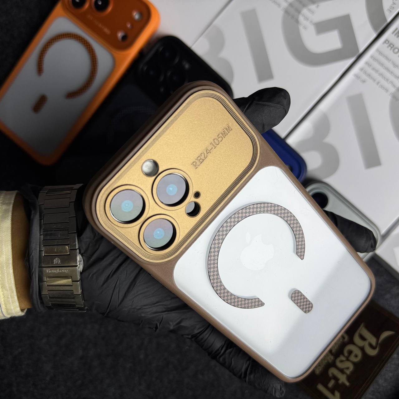 TRANSPARENT COVER 17 LOOK MAGSAFE CASE ANTI YELLOW