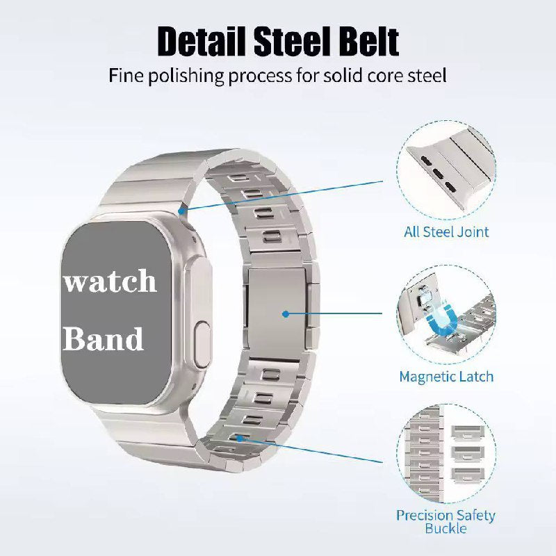 METAL STRAP MAGNETIC BELT 42MM 44MM 45MM 46MM 49MM