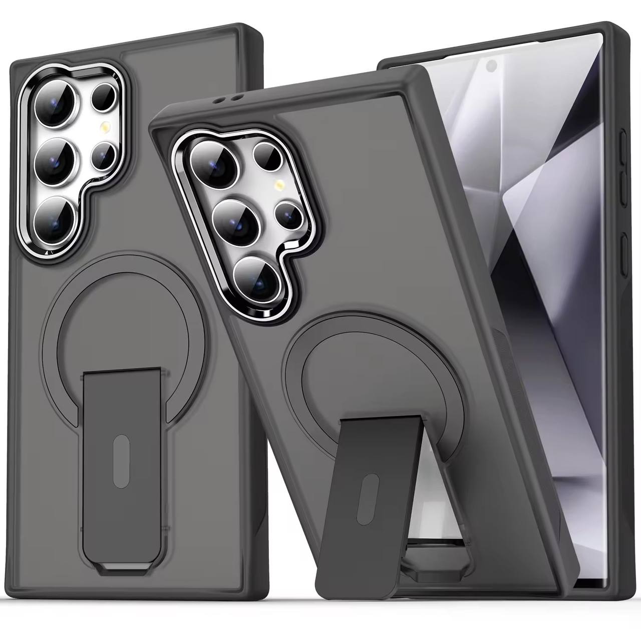 MATT FINISHING CASE STAND COVER S23ULTRA S24ULTRA S25ULTRA