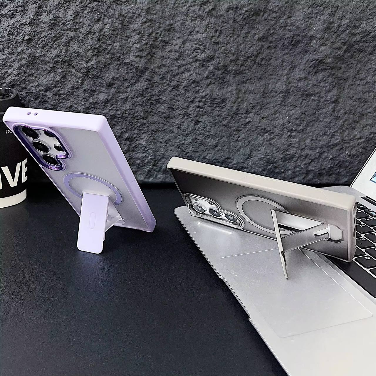 MATT FINISHING CASE STAND COVER S23ULTRA S24ULTRA S25ULTRA