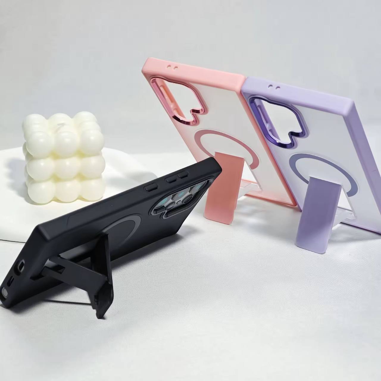 MATT FINISHING CASE STAND COVER S23ULTRA S24ULTRA S25ULTRA