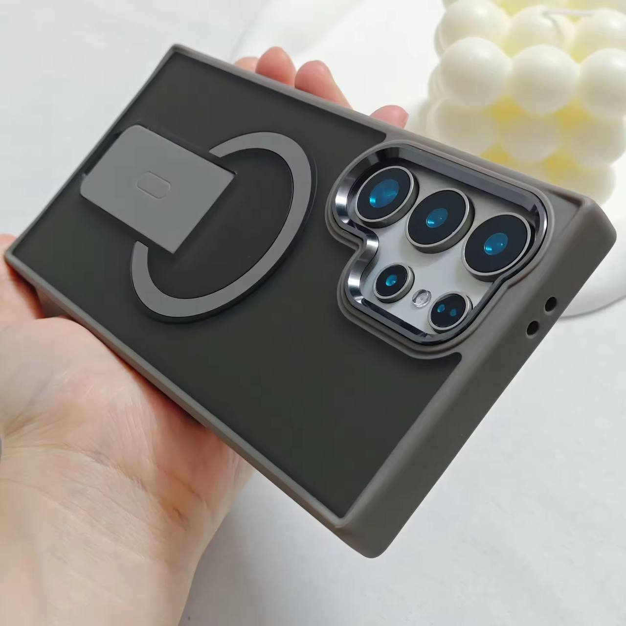 MATT FINISHING CASE STAND COVER S23ULTRA S24ULTRA S25ULTRA