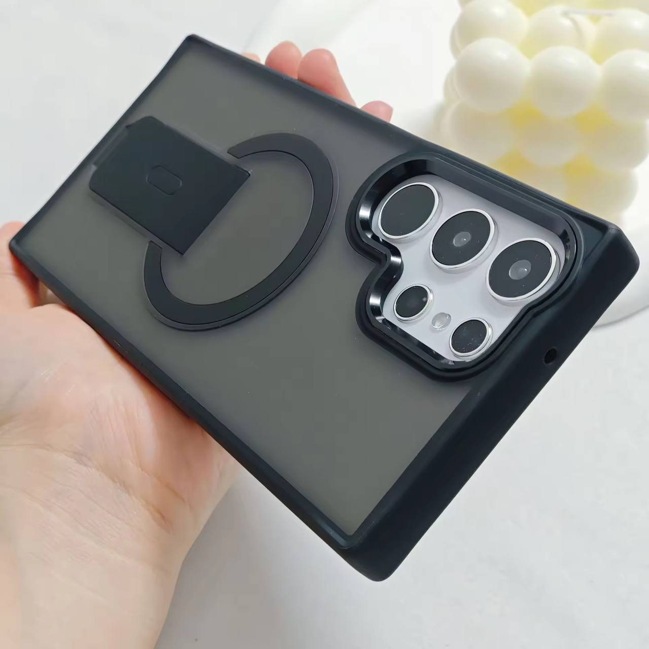 MATT FINISHING CASE STAND COVER S23ULTRA S24ULTRA S25ULTRA