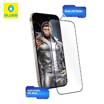 CLEAR GLASS BLUEO PREMIUM GLASS TEMPERED GLSS FOE IPHONE 17 17PRO 17 PRO MAX