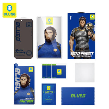 MATTE PRIVACY GLASS BLUEO PREMIUM GLASS TEMPERED GLSS FOE IPHONE 17 17PRO 17 PRO MAX