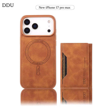 PU Leather Phone Cases Detachable Magnetic Card Holder Wallet Mobile Phone Case Cover for iPhone 13 14 15 16 Pro Max for Samsung S24 S25