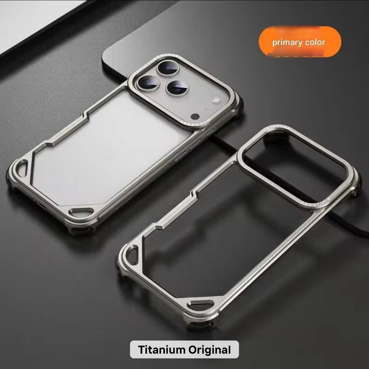 New Arrival Aluminum Alloy Phone Case for iPhone 17 Air Metal Phone Case With True Air Bag Shockproof for iPhone 17 Pro Max