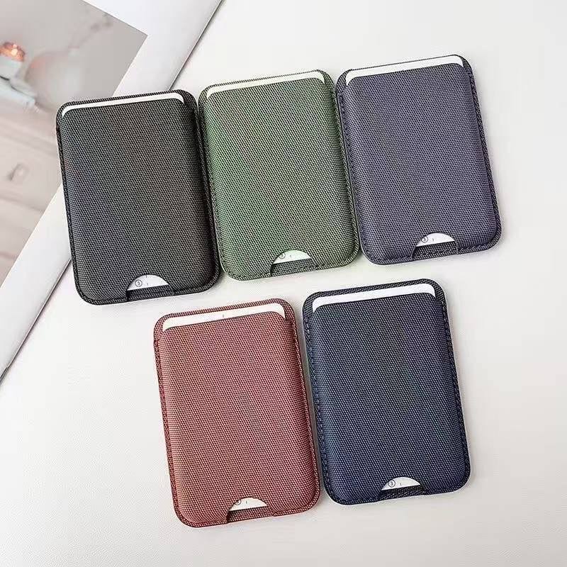 Knit Fabric Minimalist Shockproof for iPhone Card Holder