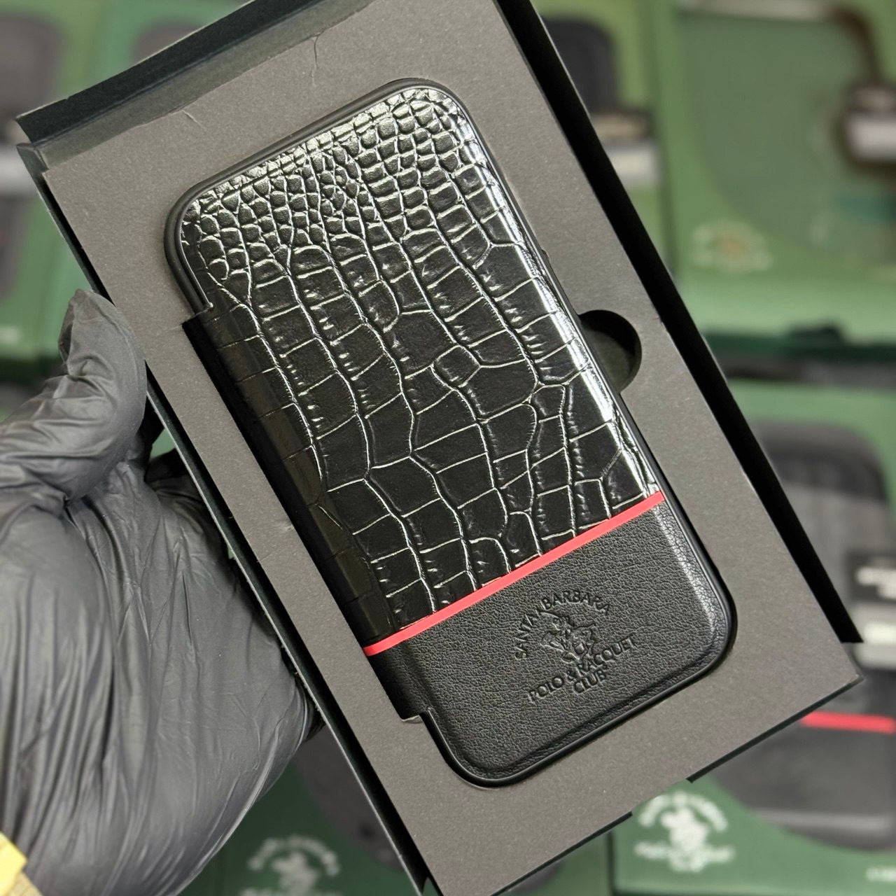 POLO Fabric Textile PU Leather Phone Case Protective Cover for IPhone15 Mobile Phone Cases