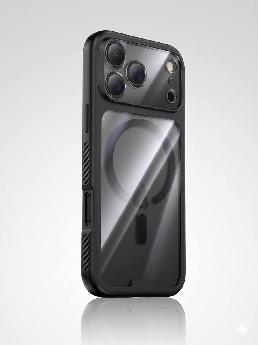 KUVETE MagSafe Transparent Case – iPhone 17 Series