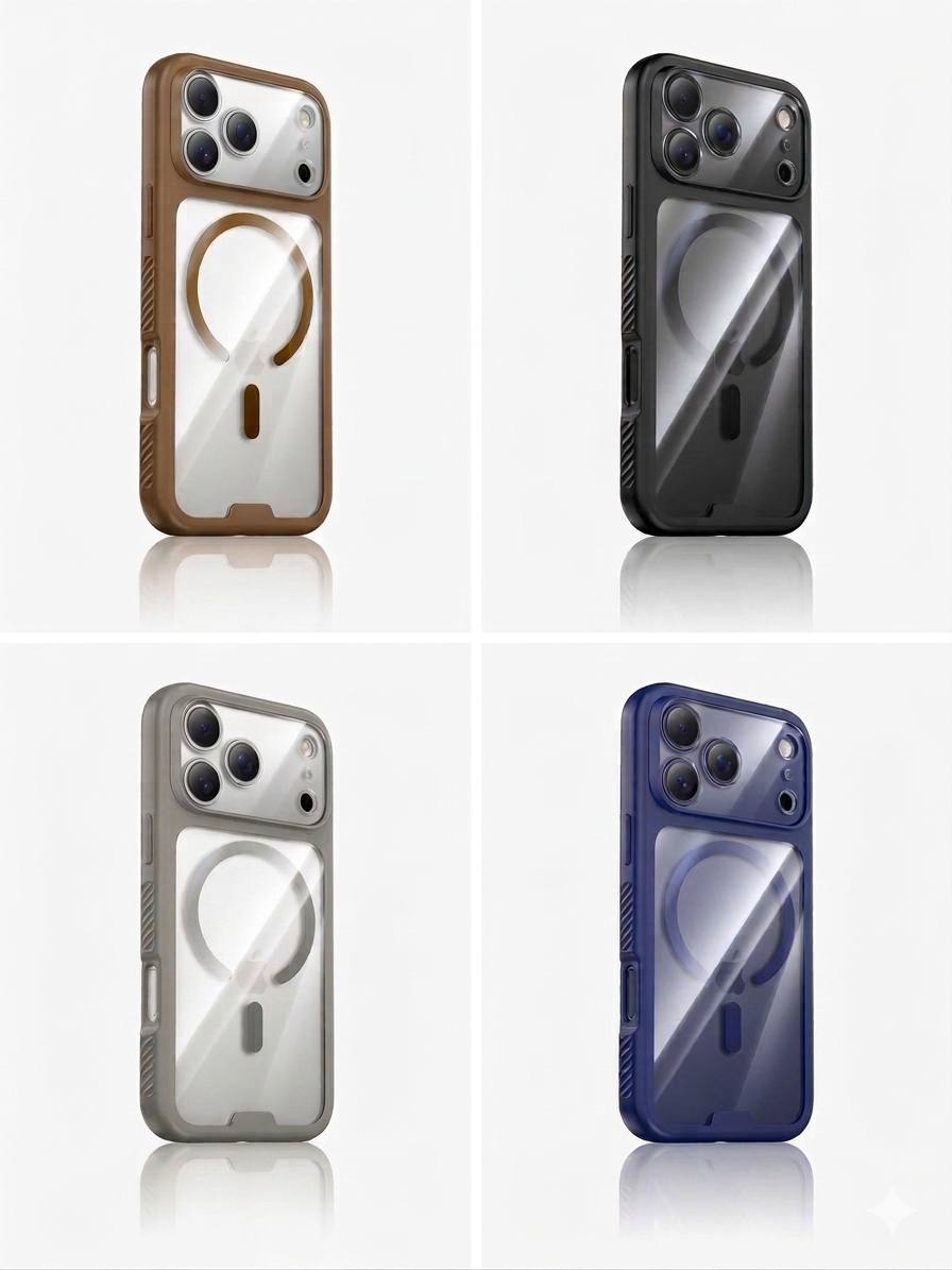 KUVETE MagSafe Transparent Case – iPhone 17 Series