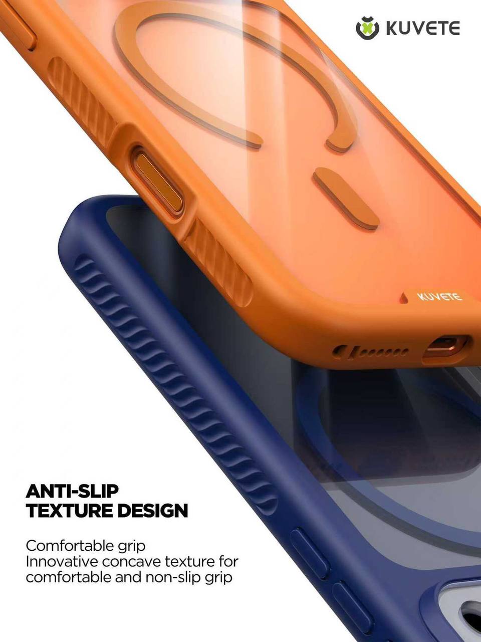 KUVETE MagSafe Transparent Case – iPhone 17 Series