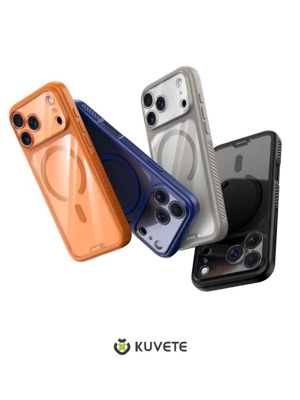 KUVETE MagSafe Transparent Case – iPhone 17 Series