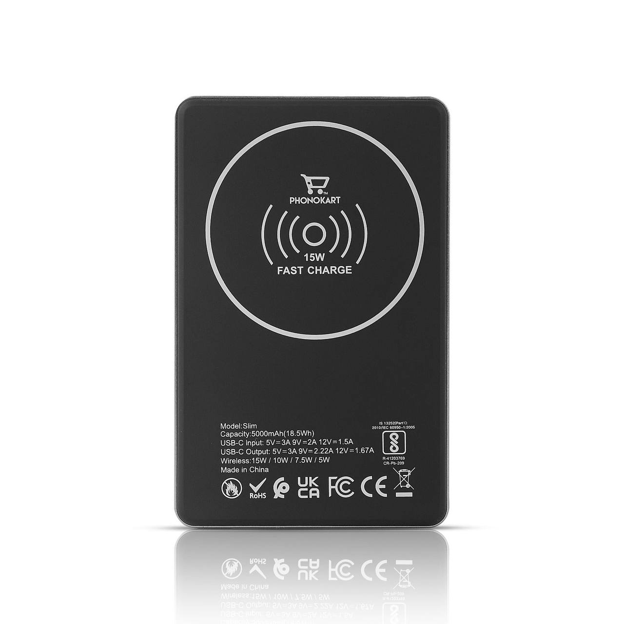 Slim Power bank 5000mah PHONOKART