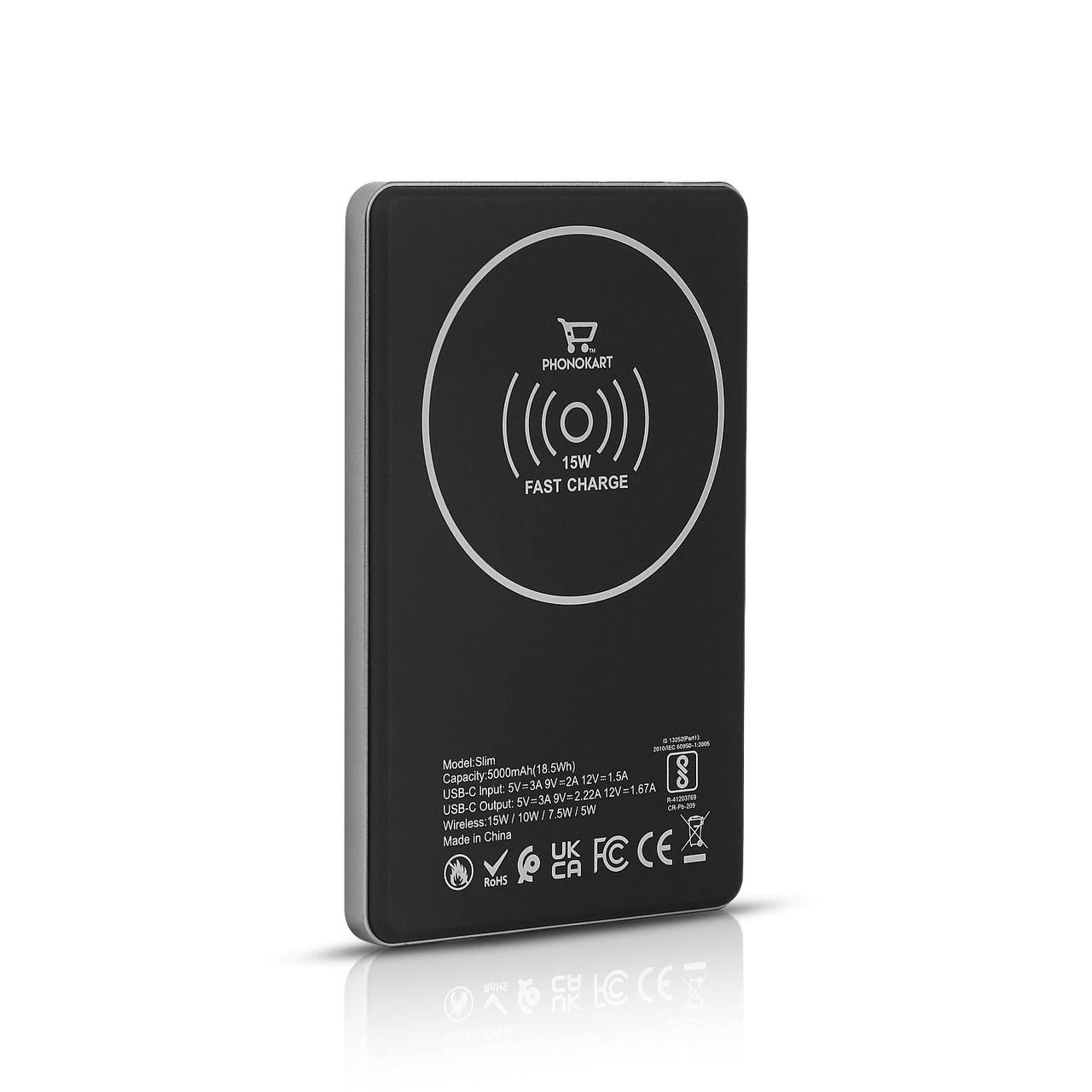 Slim Power bank 5000mah PHONOKART